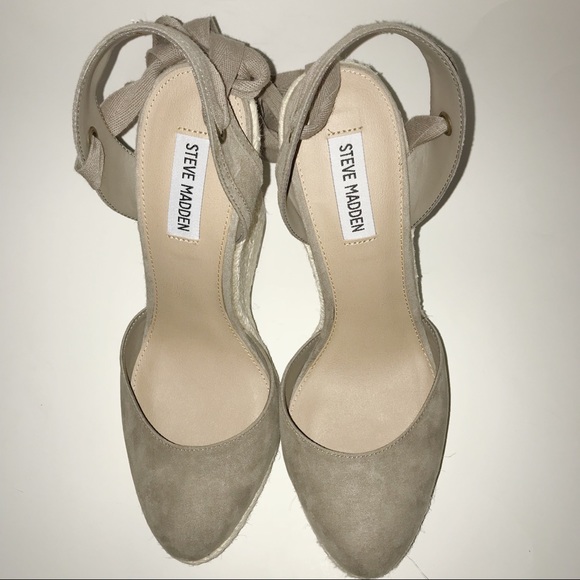 Steve Madden Barre Strappy Espadrille Wedge - Picture 6 of 8